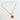 NORA RED HEART CHAIN