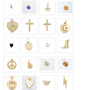 Charm necklace selection 2