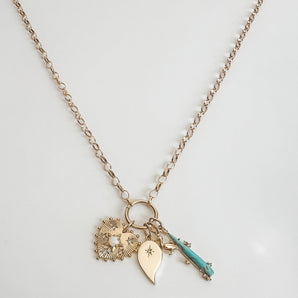 Amelia charm necklace