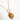 Oval flower Locket chain
