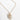 Birth flower oval shell pearl charm