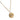 Petite round Locket chain