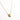 Bubble initial letter necklace