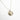 Silver round locket chain
