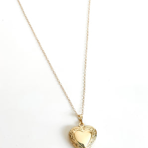MOTHER AND MINI HEART LOCKET