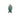 Amazonite Fish charm
