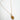 Oval flower Locket chain