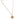 Petite round Locket chain