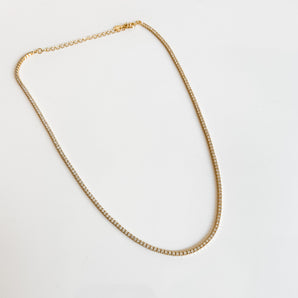 Mini choker tennis chain