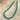 Green chrysoprase bead chain