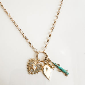 Amelia charm necklace