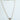 Pearl drop necklace