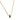 Lyra bead charm necklace