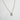 Mica mother of pearl heart necklace