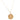 Caitlin scalloped edge pendant
