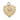 Radiant opal heart charm