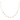 Solid 14k Gold Diamond Bead Chain Necklace