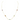 14K Yellow Gold 1.5mm Oval Cable Necklace with Baguette Gemstones