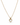 petite long and short 14k gold filled chain with pearl heart charm