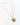 gold filled rolo chain with gold scalloped heart charm 