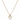petite long and short 14k gold filled chain with pearl heart charm