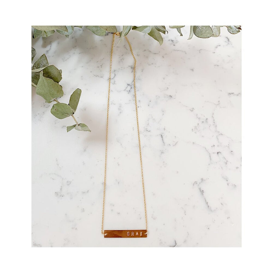 THE CHARLIE BAR NECKLACE