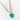 TURQUOISE HEART NECKLACE