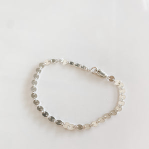 SILVER SEQUIN BRACELET