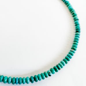 NATURAL Turquoise candy necklace