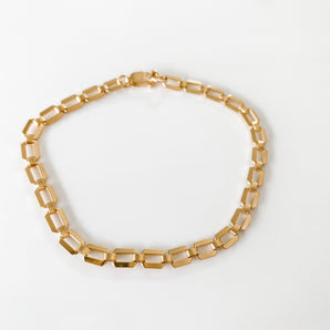 SQUARE CHAIN BRACELET