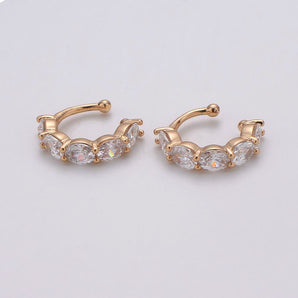 CRYSTAL EAR CUFF